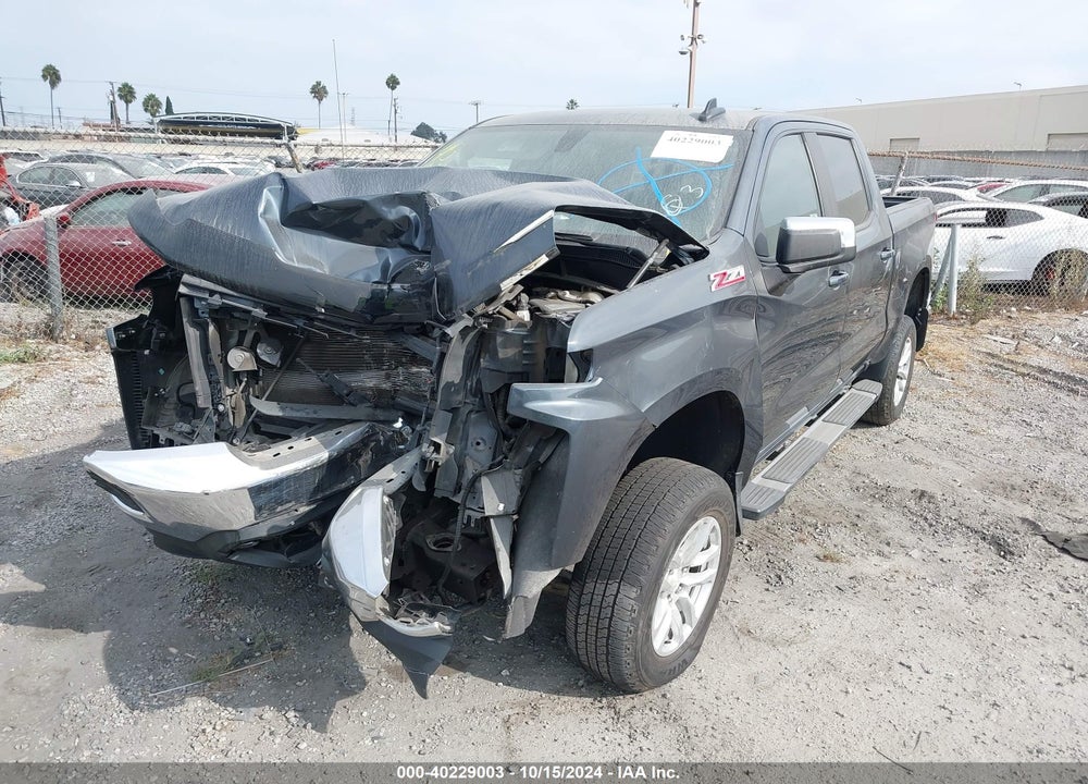 2019 CHEVROLET SILVERADO 1500 LT VIN: 1GCUYDEDXKZ394814