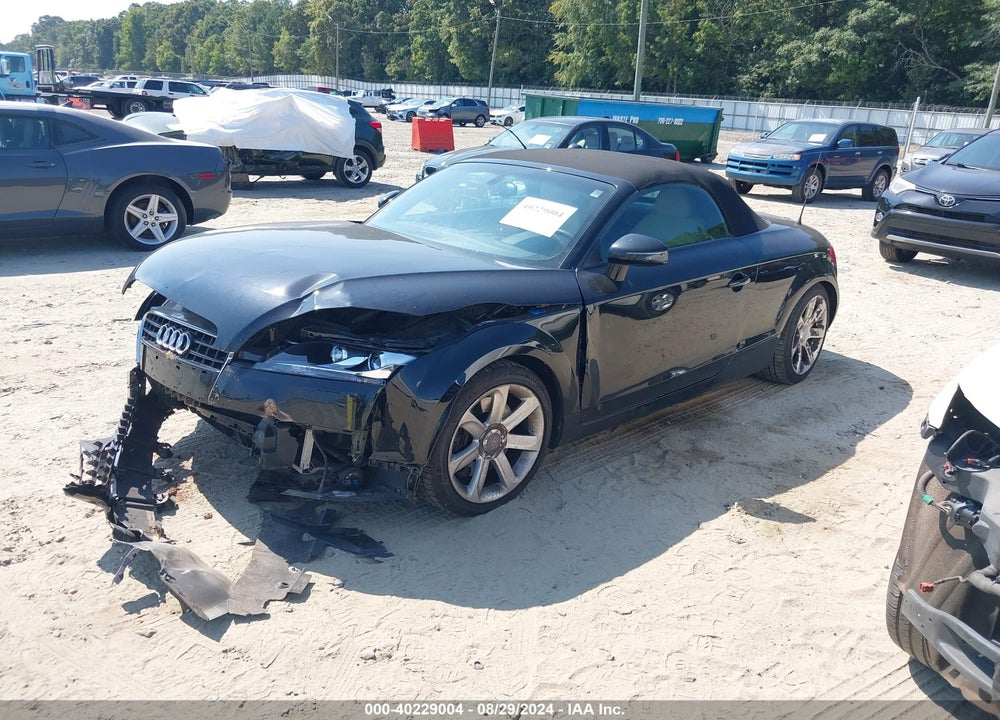 2008 AUDI TT 3.2 VIN: TRURD38J181010638