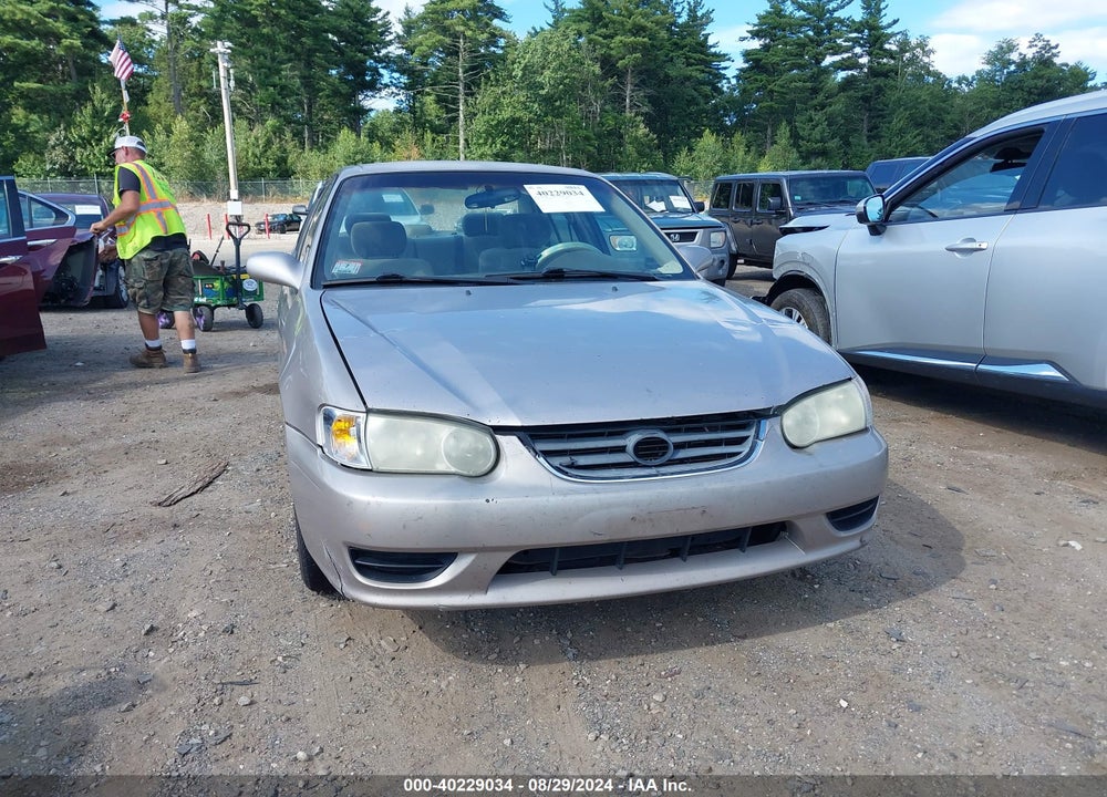 2001 TOYOTA COROLLA LE VIN: 2T1BR12E61C510342