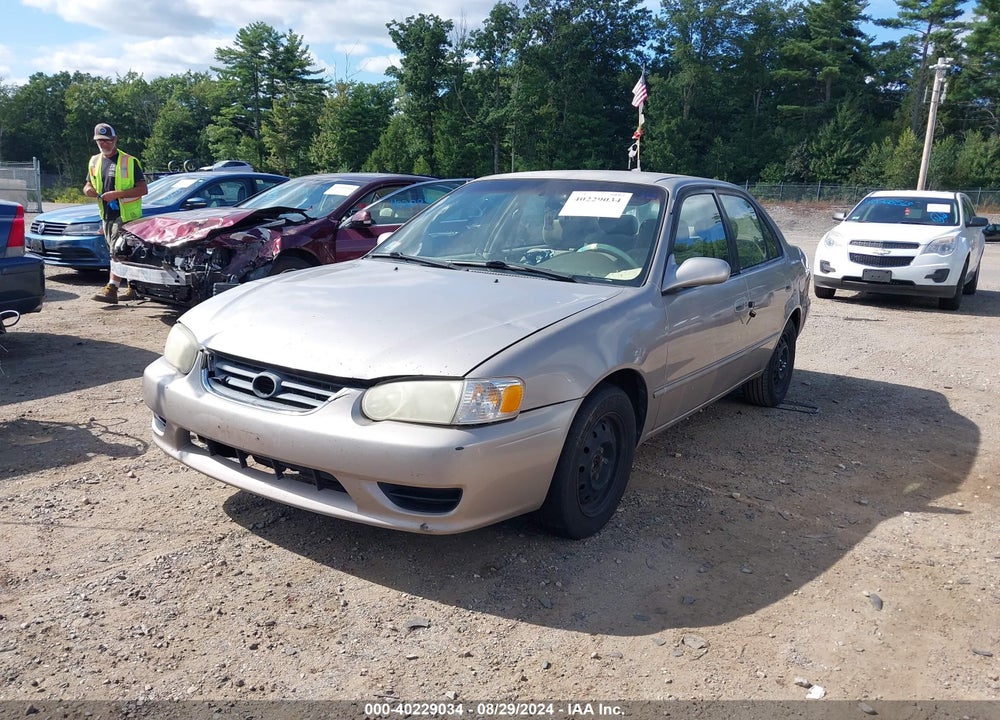 2001 TOYOTA COROLLA LE VIN: 2T1BR12E61C510342