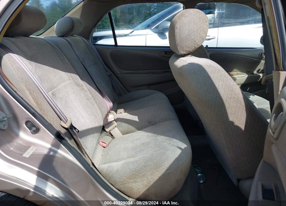 2001 TOYOTA COROLLA LE VIN: 2T1BR12E61C510342