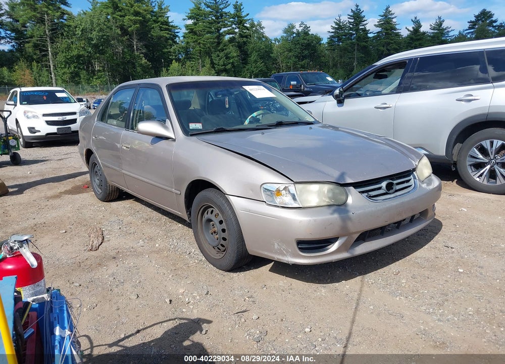 2001 TOYOTA COROLLA LE VIN: 2T1BR12E61C510342