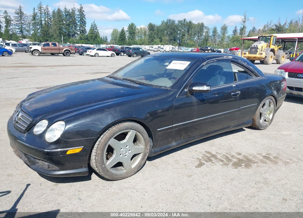 2005 MERCEDES-BENZ CL 500 VIN: WDBPJ75JX5A045419