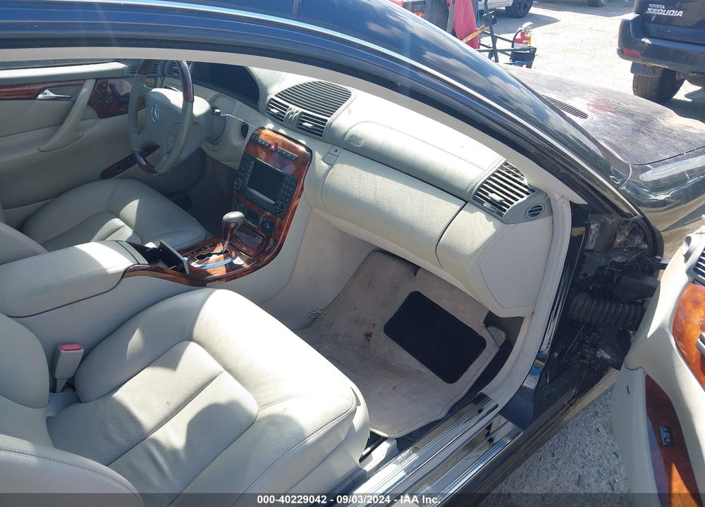 2005 MERCEDES-BENZ CL 500 VIN: WDBPJ75JX5A045419