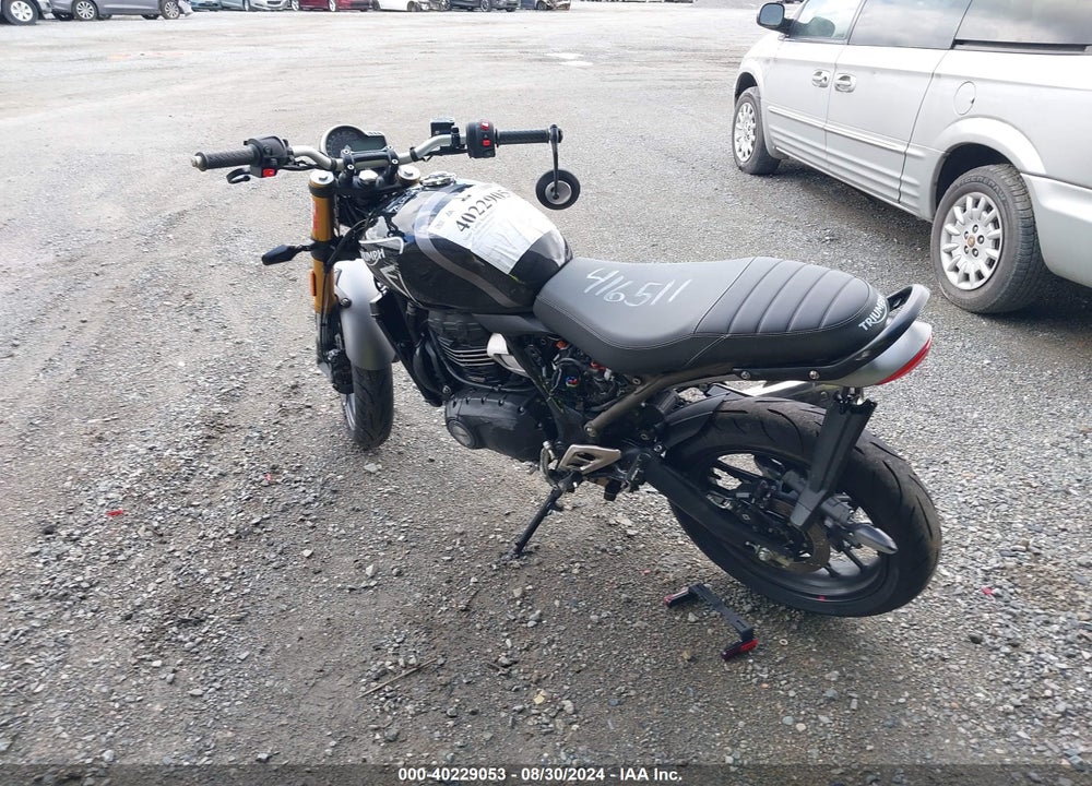 2024 TRIUMPH MOTORCYCLE SPEED 400 VIN: SMTT127Y0RNA11747