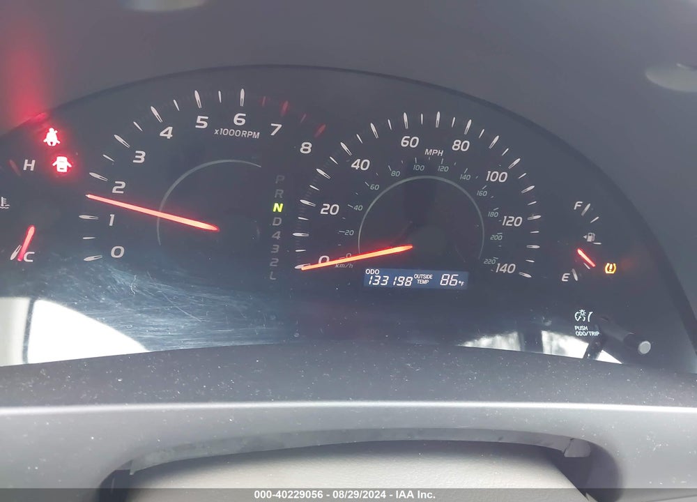 2009 TOYOTA CAMRY LE VIN: 4T1BE46KX9U375941