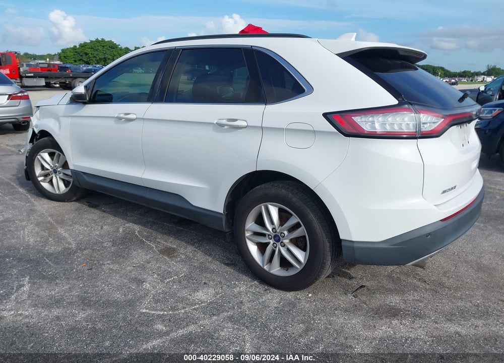 2015 FORD EDGE SEL VIN: 2FMTK3J97FBB41141