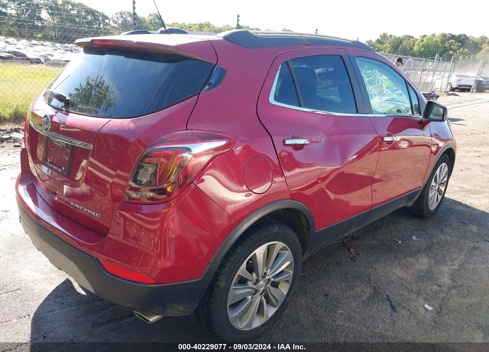 2019 BUICK ENCORE FWD PREFERRED VIN: KL4CJASB2KB928456