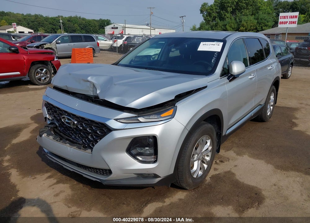 2019 HYUNDAI SANTA FE SEL VIN: 5NMS3CAD4KH032326