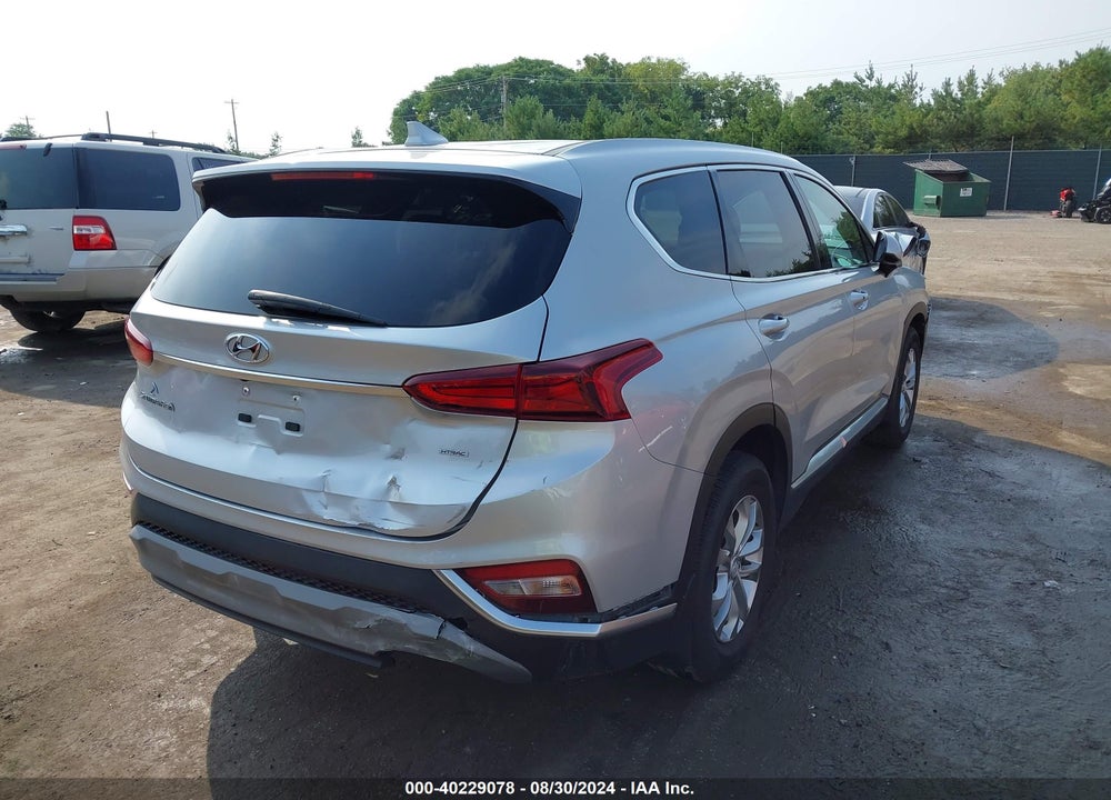 2019 HYUNDAI SANTA FE SEL VIN: 5NMS3CAD4KH032326