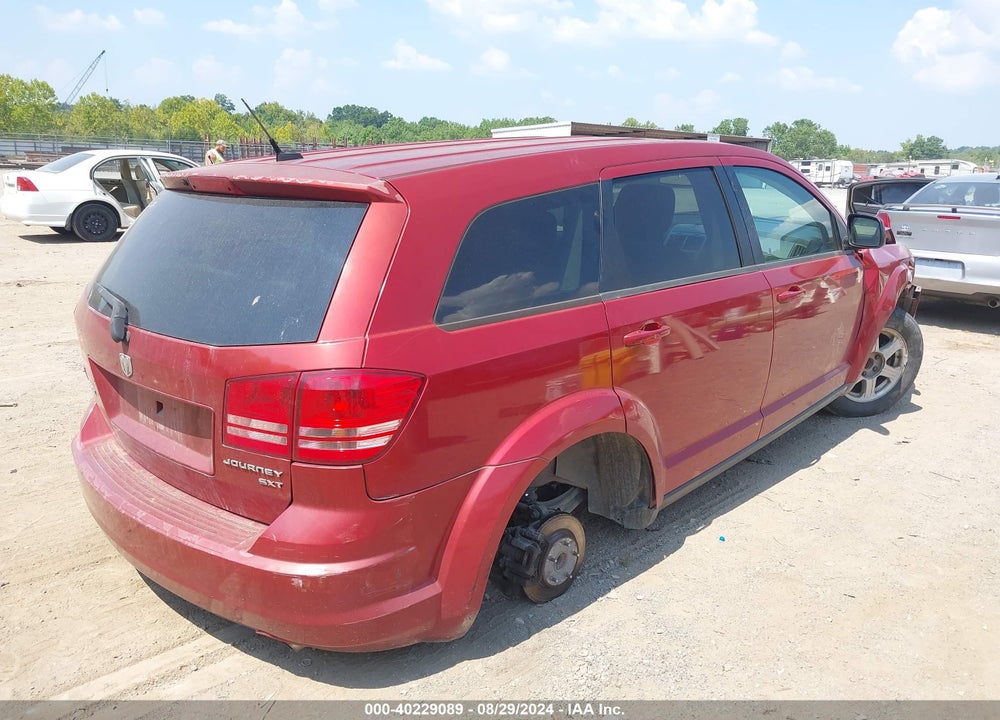 2009 DODGE JOURNEY SXT VIN: 3D4GG57V99T568484