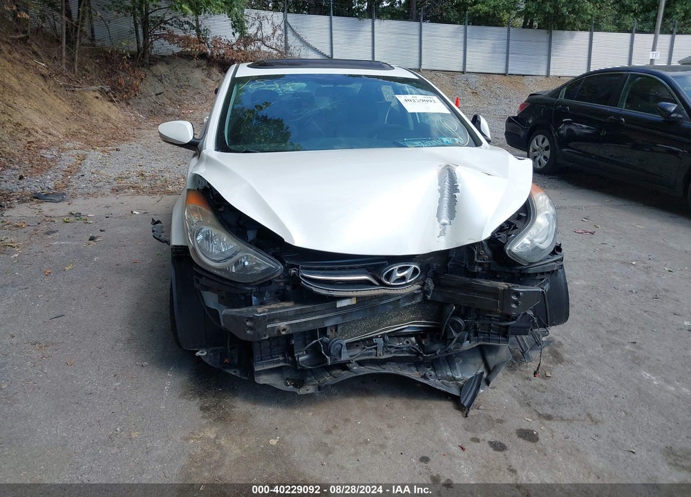 2013 HYUNDAI ELANTRA LIMITED VIN: 5NPDH4AE7DH271884