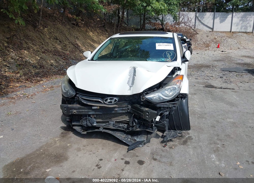 2013 HYUNDAI ELANTRA LIMITED VIN: 5NPDH4AE7DH271884