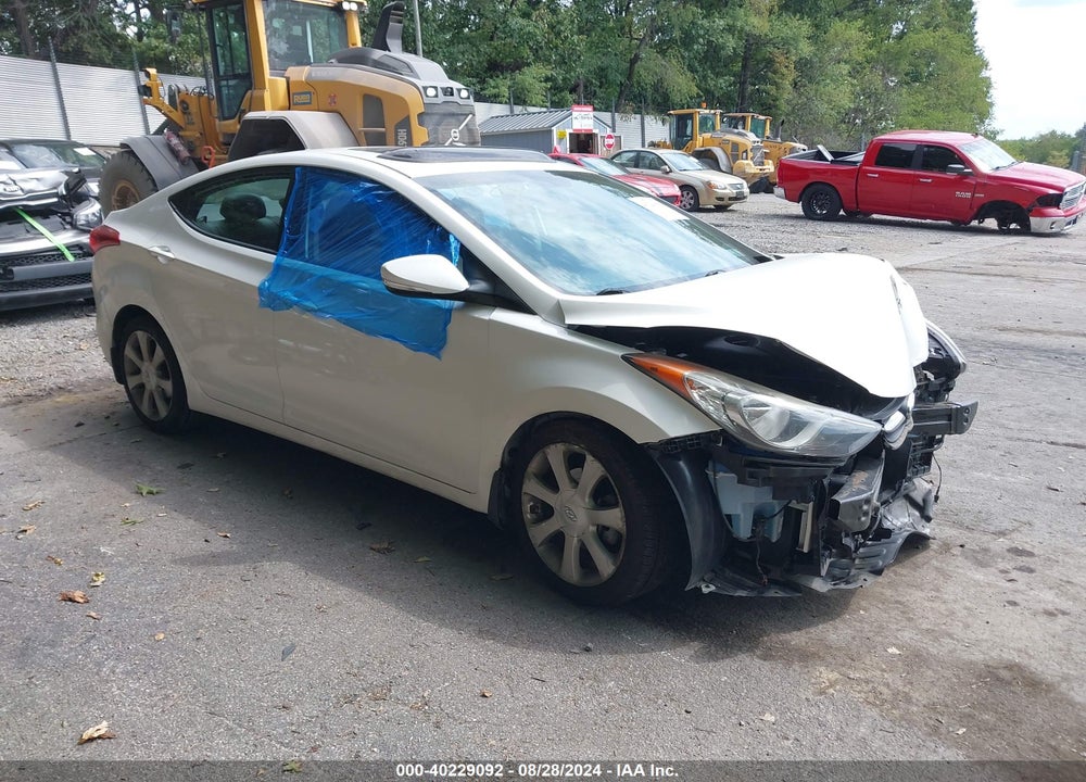 2013 HYUNDAI ELANTRA LIMITED VIN: 5NPDH4AE7DH271884
