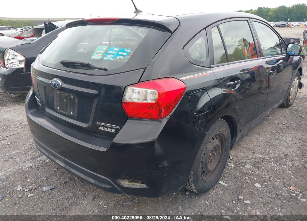 2013 SUBARU IMPREZA 2.0I VIN: JF1GPAA61DH809362