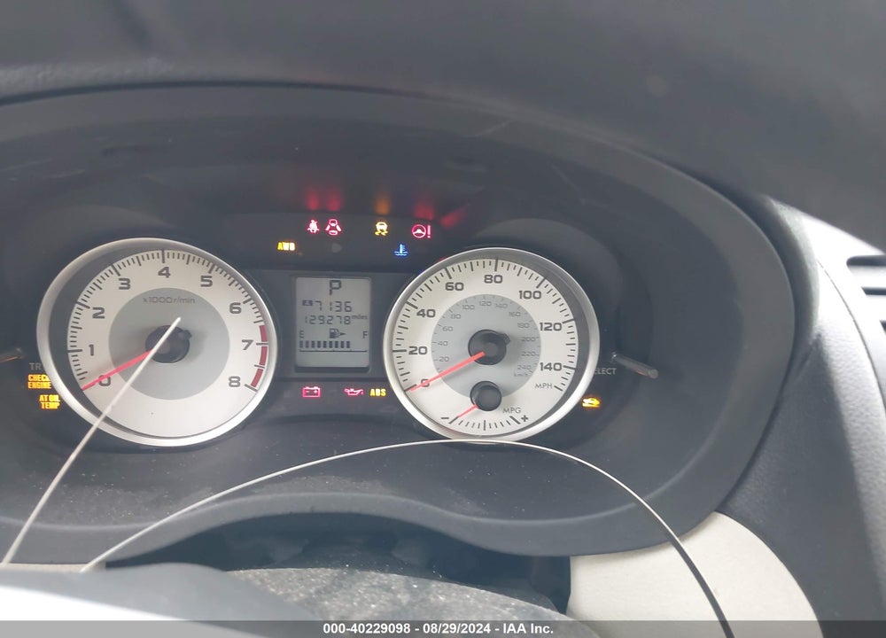2013 SUBARU IMPREZA 2.0I VIN: JF1GPAA61DH809362