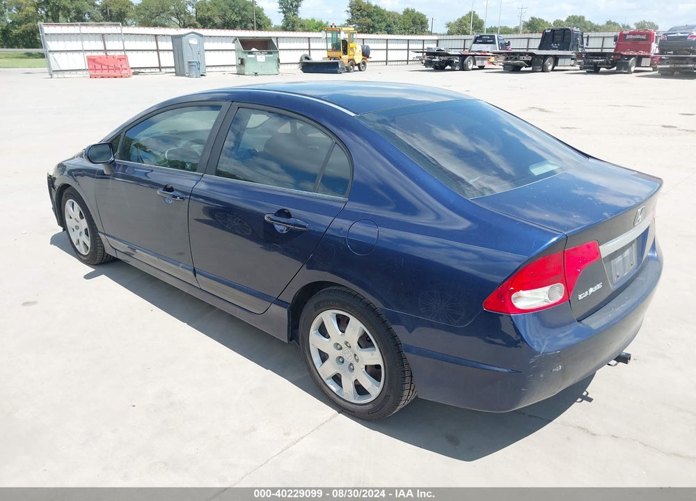 2009 HONDA CIVIC LX VIN: 19XFA165X9E046620