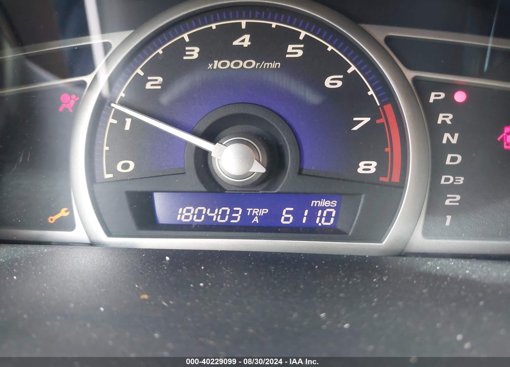 2009 HONDA CIVIC LX VIN: 19XFA165X9E046620