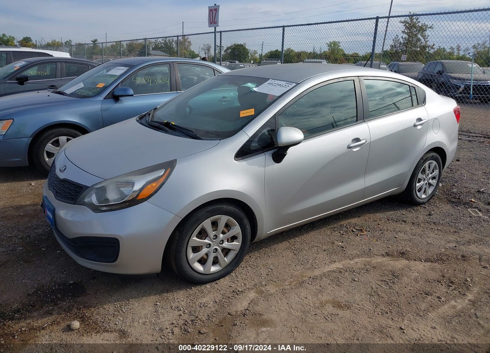 2015 KIA RIO LX VIN: KNADM4A33F6484822