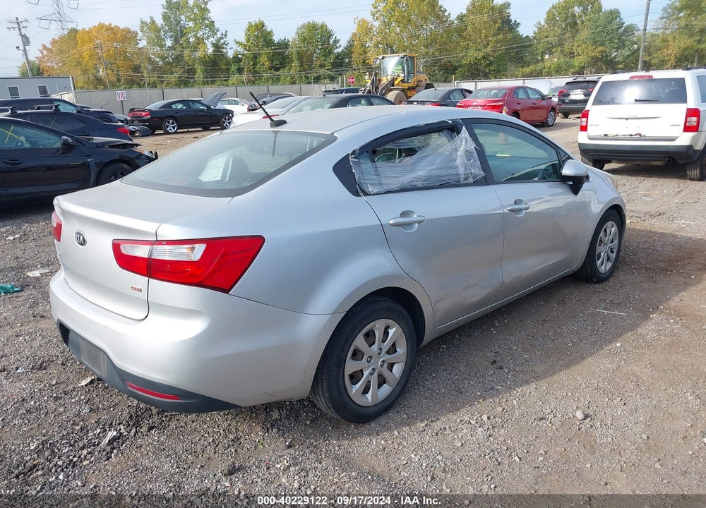 2015 KIA RIO LX VIN: KNADM4A33F6484822