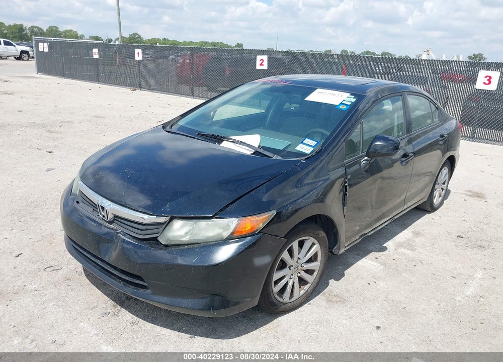 2012 HONDA CIVIC EX VIN: 19XFB2F80CE101533
