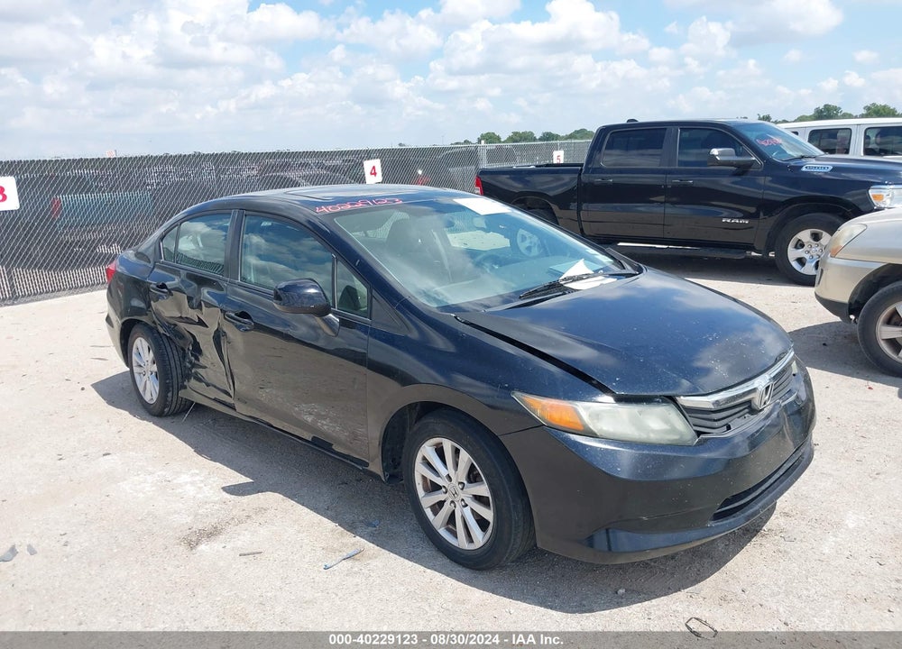 2012 HONDA CIVIC EX VIN: 19XFB2F80CE101533