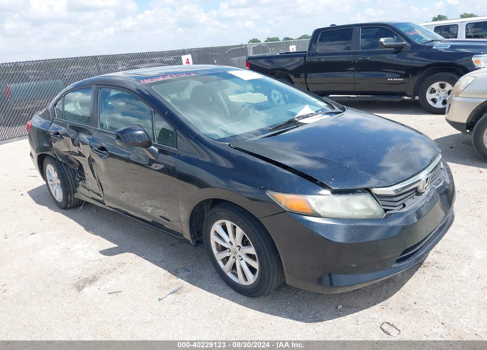 2012 HONDA CIVIC EX VIN: 19XFB2F80CE101533