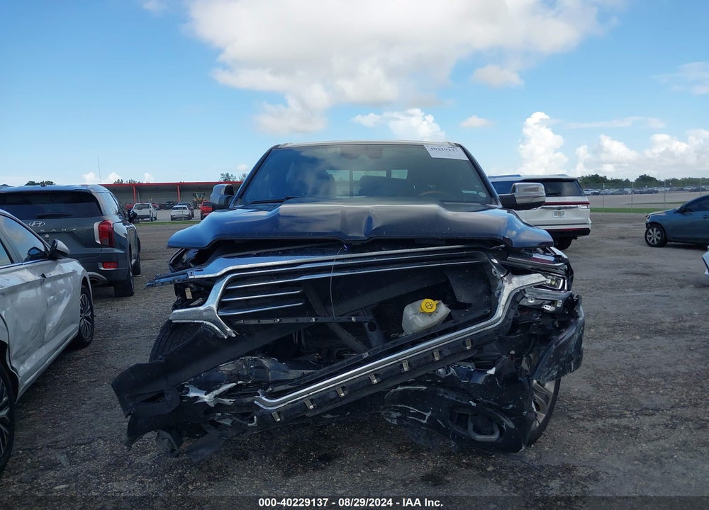 2022 RAM 1500 LIMITED LONGHORN 4X4 5'7 BOX VIN: 1C6SRFKT1NN323614