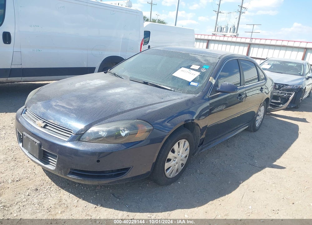 2009 CHEVROLET IMPALA POLICE VIN: 2G1WS57M391317887