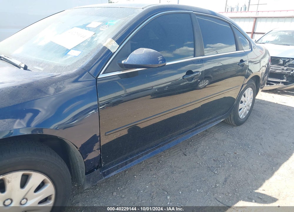 2009 CHEVROLET IMPALA POLICE VIN: 2G1WS57M391317887