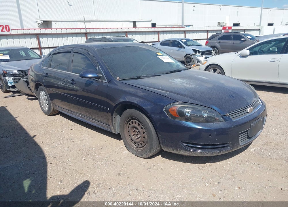 2009 CHEVROLET IMPALA POLICE VIN: 2G1WS57M391317887