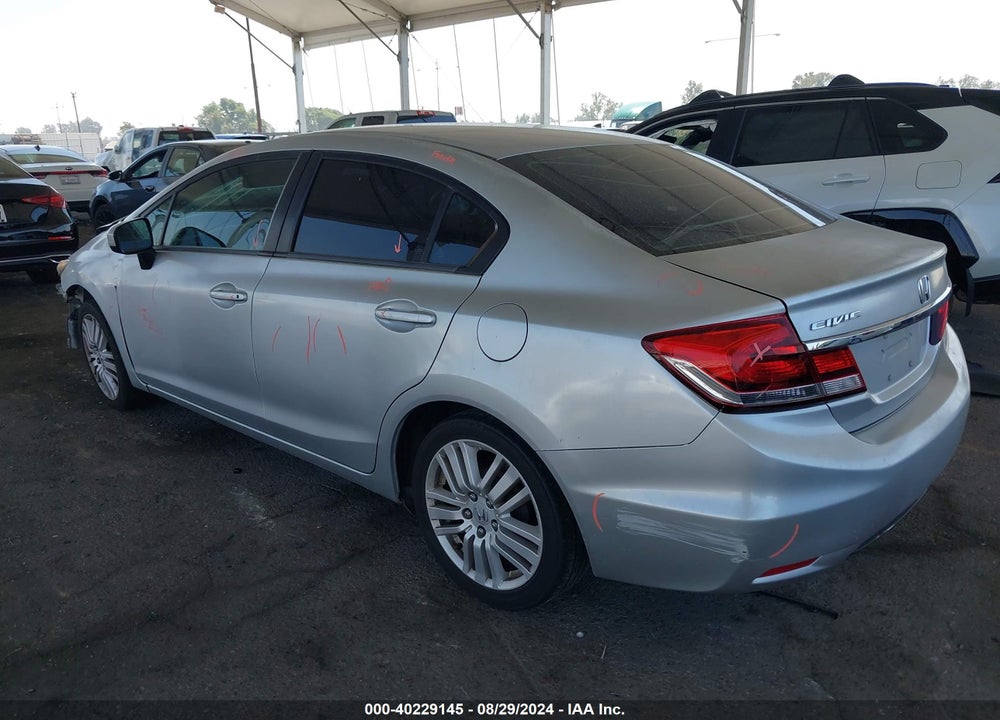 2014 HONDA CIVIC LX VIN: 19XFB2F50EE252638
