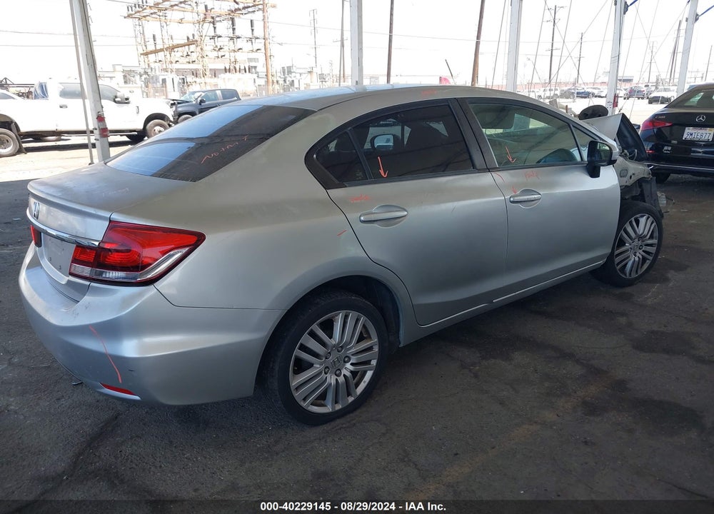 2014 HONDA CIVIC LX VIN: 19XFB2F50EE252638