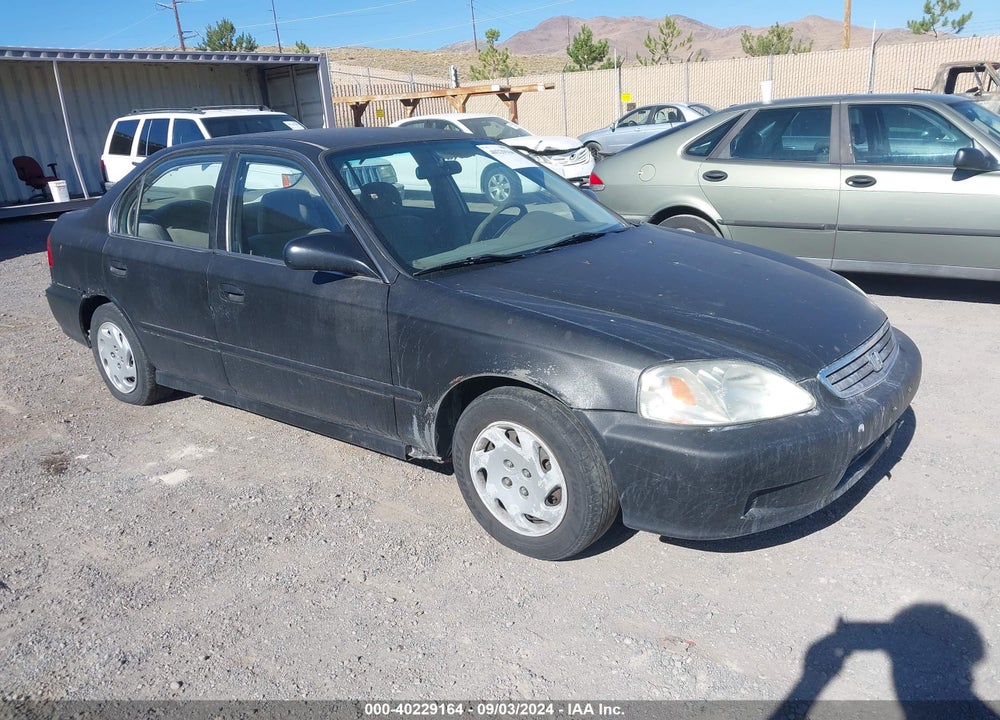 2000 HONDA CIVIC LX VIN: 2HGEJ6575YH599420