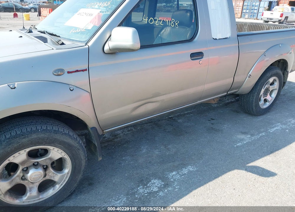 2001 NISSAN FRONTIER SC-V6 VIN: 1N6MD26T71C339449