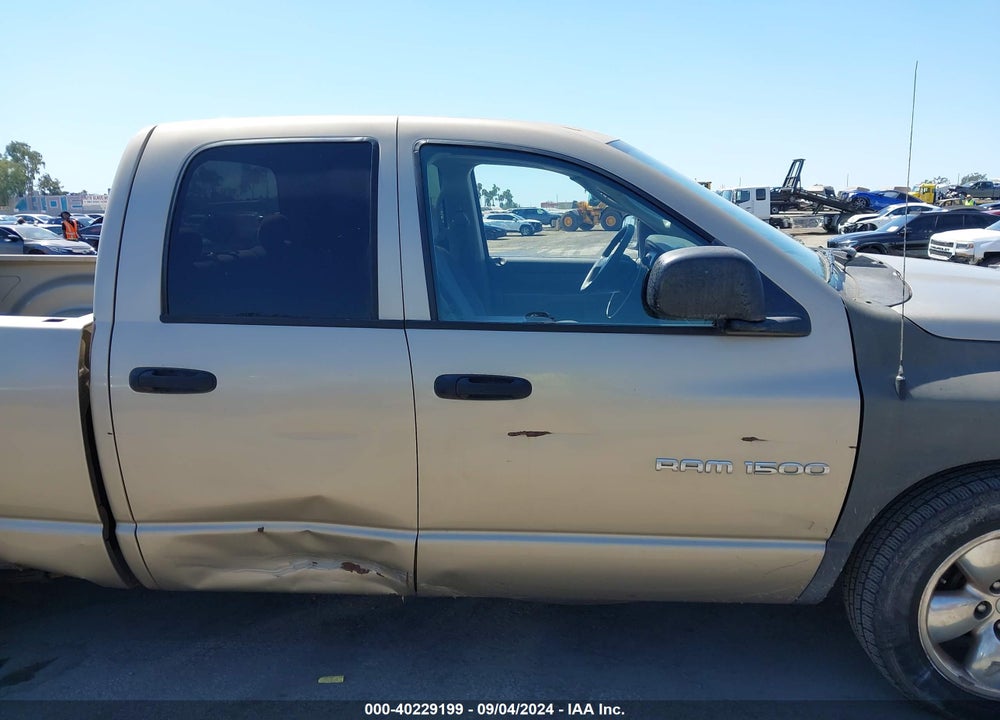 2004 DODGE RAM 1500 SLT/LARAMIE VIN: 1D7HA18DX4S529663