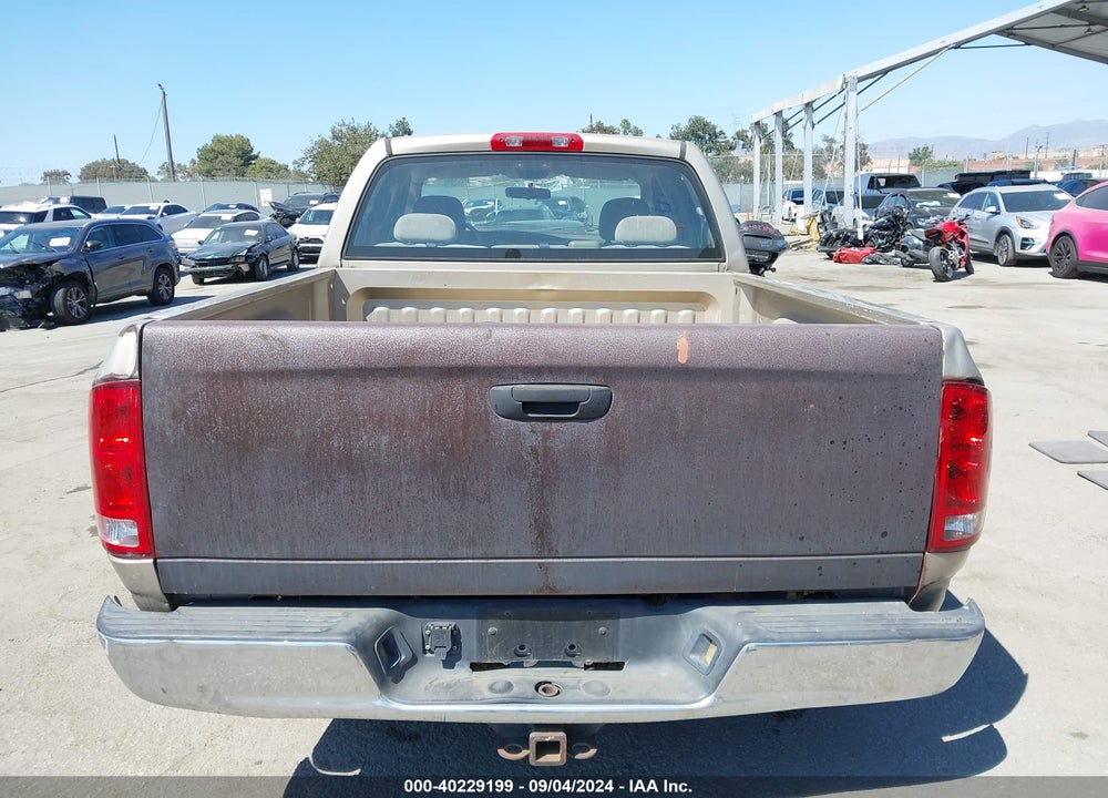 2004 DODGE RAM 1500 SLT/LARAMIE VIN: 1D7HA18DX4S529663