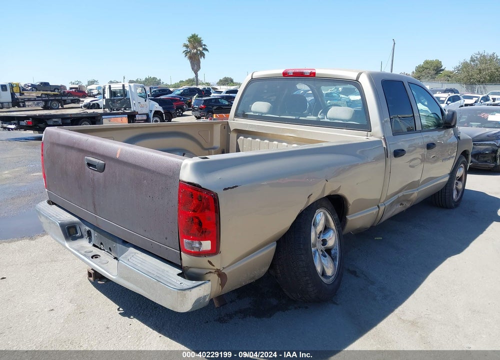 2004 DODGE RAM 1500 SLT/LARAMIE VIN: 1D7HA18DX4S529663