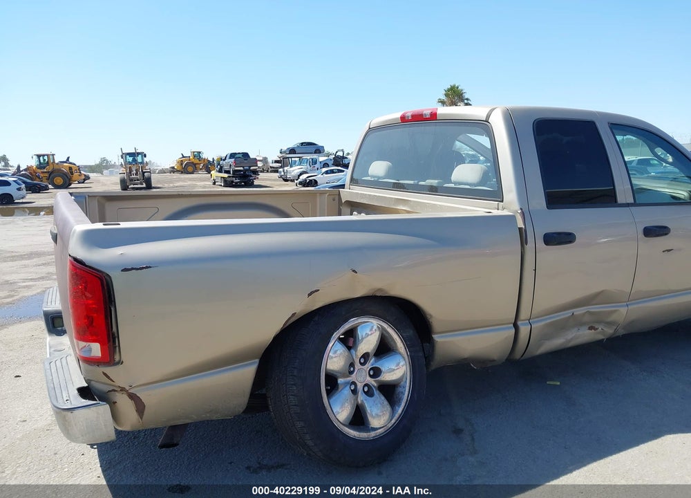 2004 DODGE RAM 1500 SLT/LARAMIE VIN: 1D7HA18DX4S529663