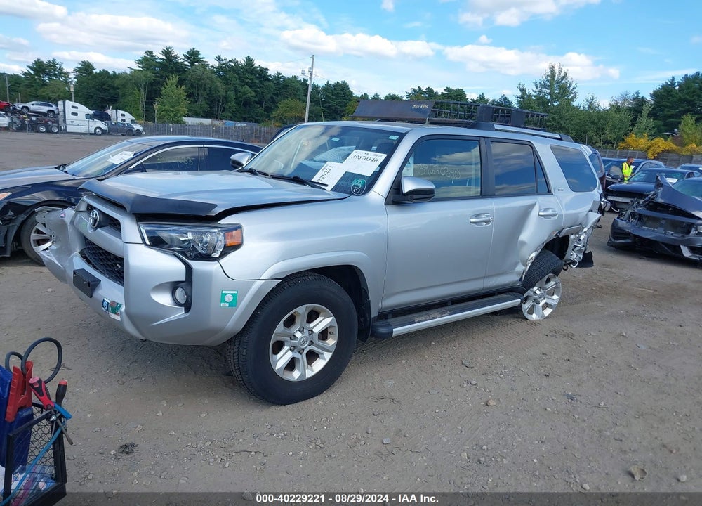 2019 TOYOTA 4RUNNER SR5 VIN: JTEBU5JR0K5705812