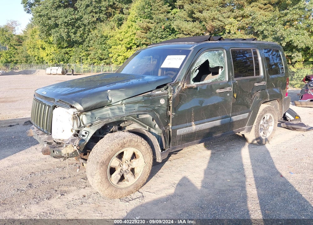 2008 JEEP LIBERTY SPORT VIN: 1J8GN28K78W215474