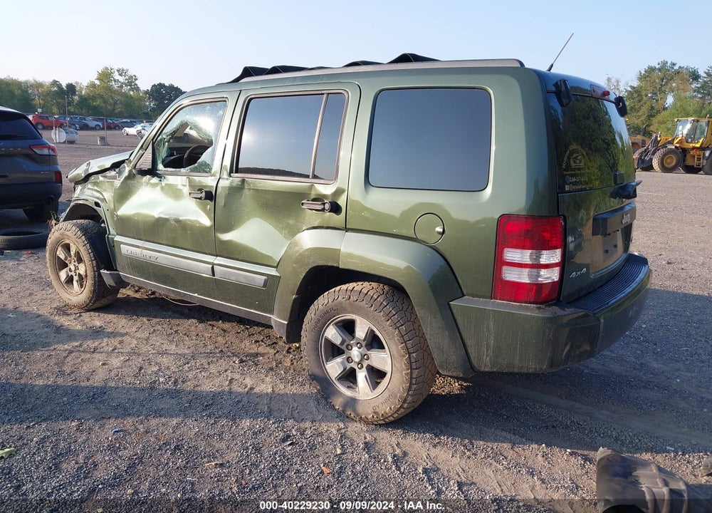 2008 JEEP LIBERTY SPORT VIN: 1J8GN28K78W215474