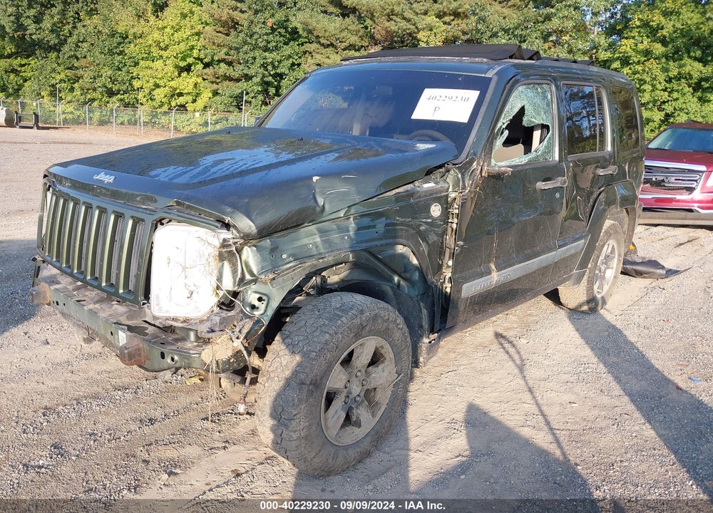 2008 JEEP LIBERTY SPORT VIN: 1J8GN28K78W215474