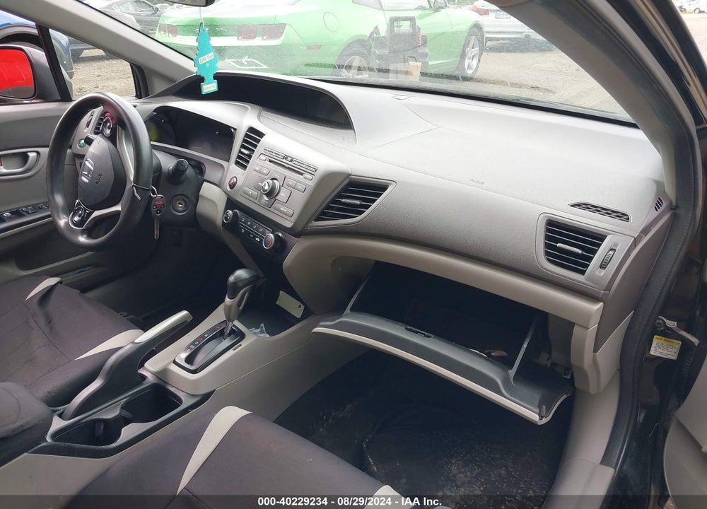 2012 HONDA CIVIC LX VIN: 2HGFB2F58CH594356