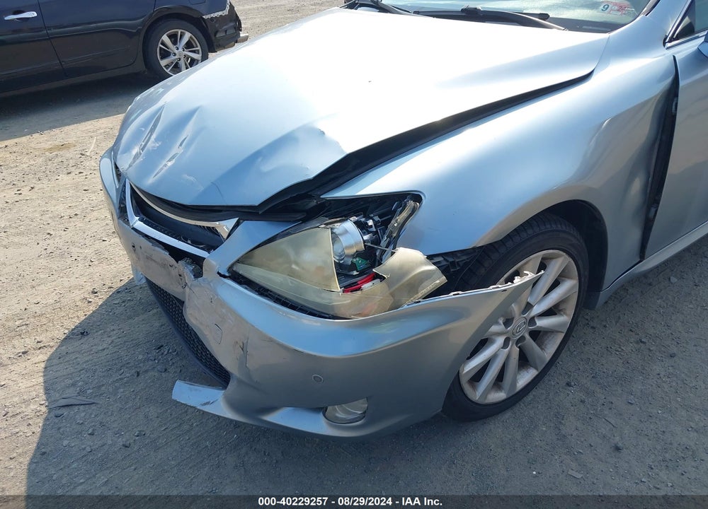2009 LEXUS IS 250 VIN: JTHCK262592030252