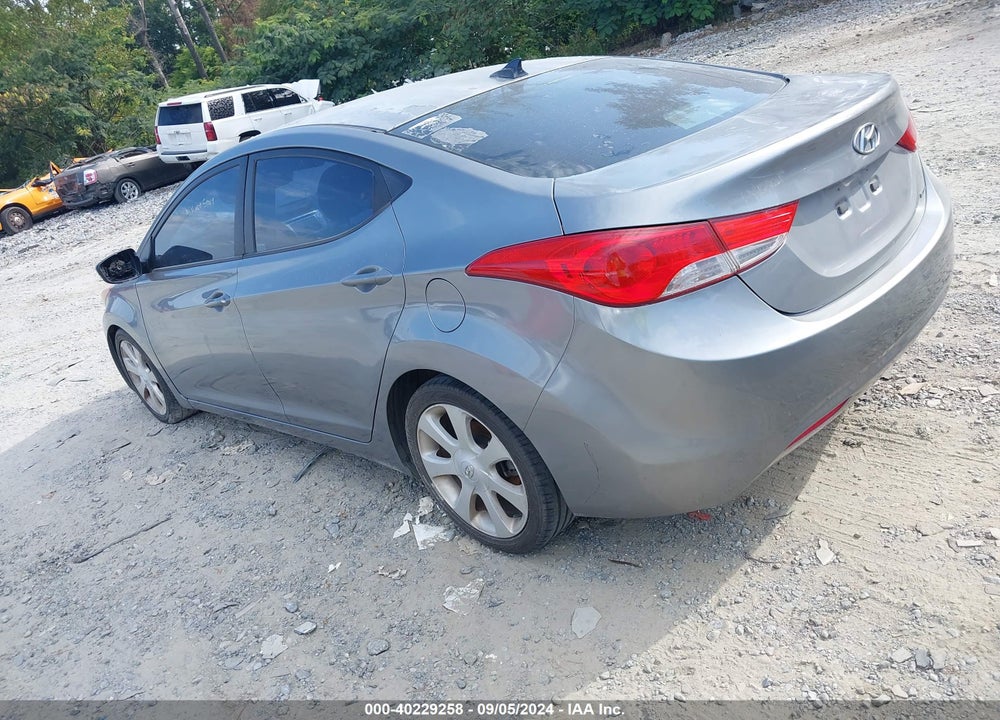 2011 HYUNDAI ELANTRA LIMITED (ULSAN PLANT) VIN: KMHDH4AEXBU108922