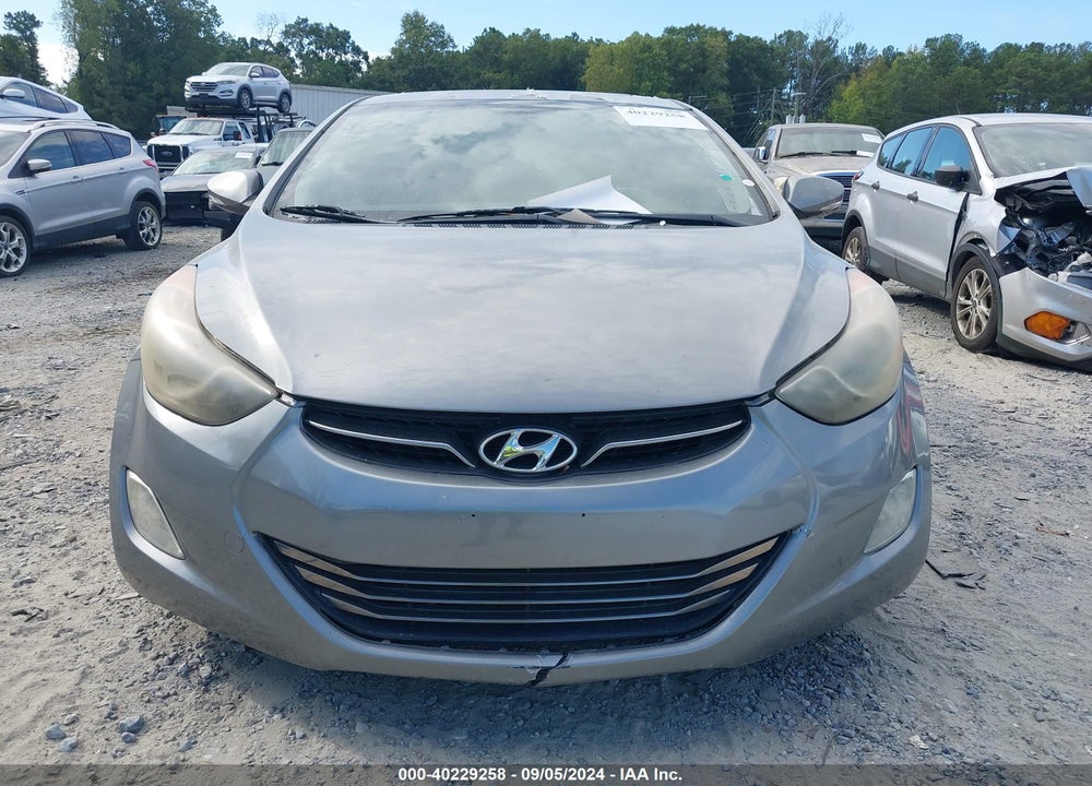 2011 HYUNDAI ELANTRA LIMITED (ULSAN PLANT) VIN: KMHDH4AEXBU108922