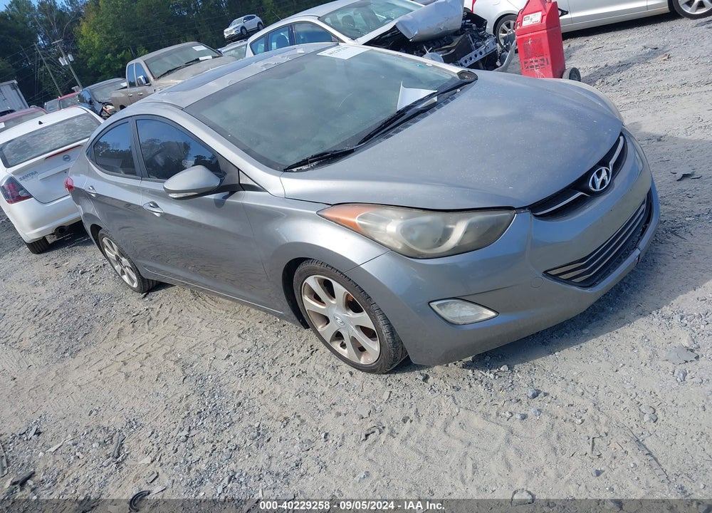 2011 HYUNDAI ELANTRA LIMITED (ULSAN PLANT) VIN: KMHDH4AEXBU108922