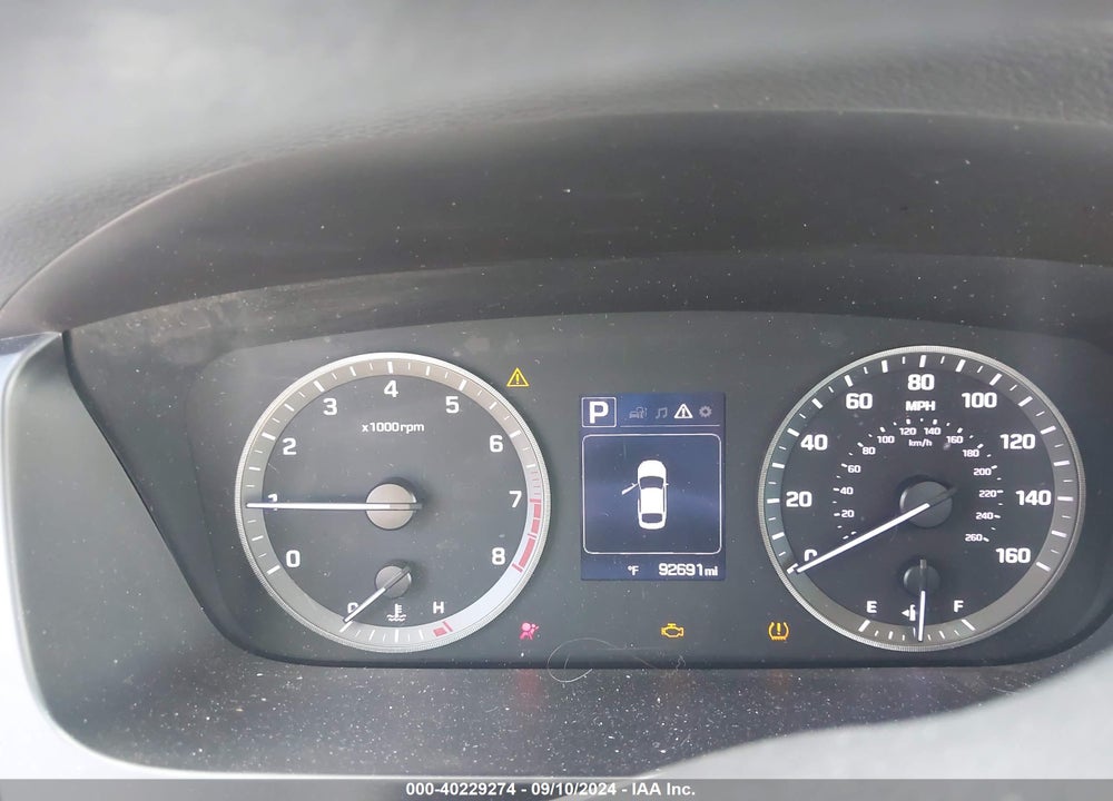 2015 HYUNDAI SONATA SE VIN: 5NPE24AF1FH180904