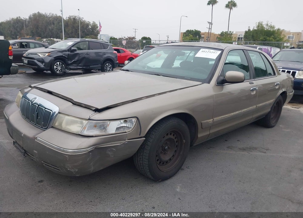 2002 MERCURY GRAND MARQUIS GS VIN: 2MEFM74W12X603516